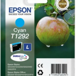 Tusz Epson C13T12924012 T1292 cyan Stylus SX425W/SX525WD/BX305F/BX320FW/BX625FWD