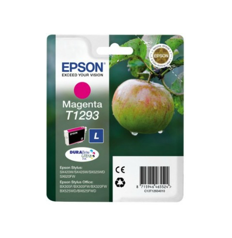 Tusz Epson C13T12934012 T1293 magenta Stylus SX425W/SX525WD/BX305F/BX320FW/BX625FWD