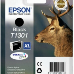Tusz Epson C13T13014012 T1301 black Stylus SX525WD/SX620FW/BX525WD/BX625FWD/BX925FWD