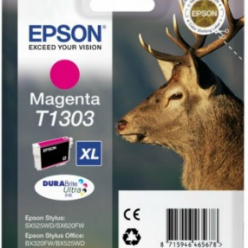 EPSON C13T13034012 Tusz Epson T1303 magenta Stylus SX525WD/BX305F/BX320FW/BX625FWD