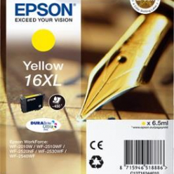 Tusz Epson C13T16344012 T1634 XL yellow DURABrite 6,5 ml WF-2010/25x0