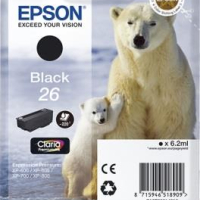 Tusz Epson C13T26114012 T2611 photo black 4,7 ml XP-600/700/800