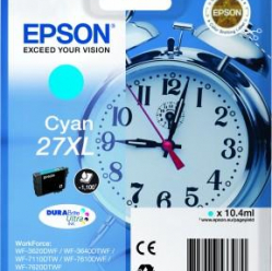 Tusz Epson C13T27124012 T2712 cyan XL DURABrite