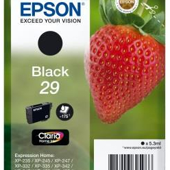 Tusz Epson C13T29814012 Singlepack black 29 Claria Home