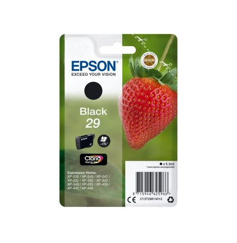 Tusz Epson C13T29814012 Singlepack black 29 Claria Home