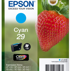 Tusz Epson C13T29824012 Singlepack cyan 29 Claria Home 3,2 ml