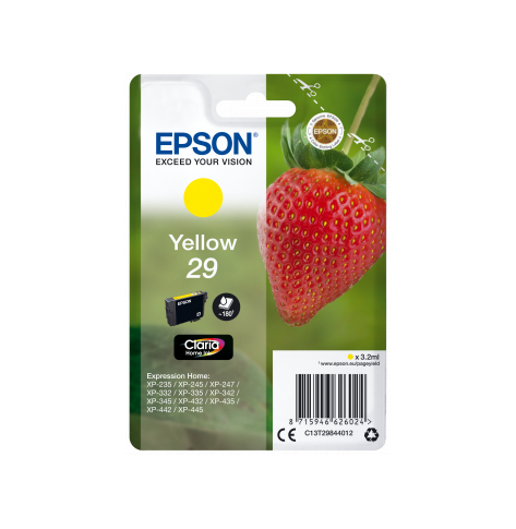 Tusz Epson C13T29844012 Singlepack yellow 29 Claria Home 3,2 ml