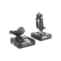 Joystick Logitech G Saitek X52 Pro Flight Control System