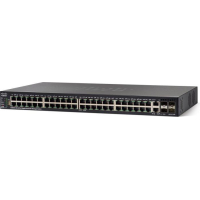 Switch sieciowy zarządzalny Cisco SG550X-48P 48 portów 1000BaseT (RJ45)