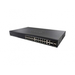 Switch wieżowy zarządzalny Cisco SG350X-24MP 24-pory 1000BaseT (RJ45) 4 porty 10GB SFP+