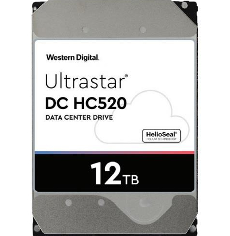 Dysk serwerowy Western Digital Ultrastar DC HC520, 3.5, 12TB, SATA/600   WD121KRYZ