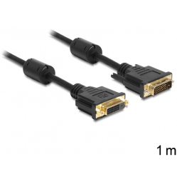 Kabel Delock DVI 24+1 przedłużacz M-F 1m