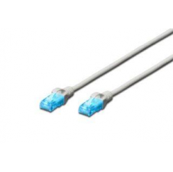 Kabel DIGITUS DK-1512-150 patch cord UTP CAT.5E szary 15m