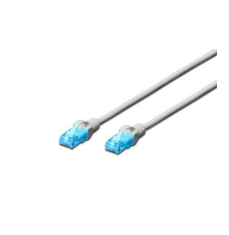 Kabel DIGITUS DK-1512-300 patch cord UTP CAT.5E szary 30m 15 LGW