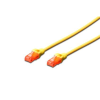 Kabel DIGITUS DK-1612-010/Y patch cord UTP CAT.6 żółty 1,0m 15 LGW