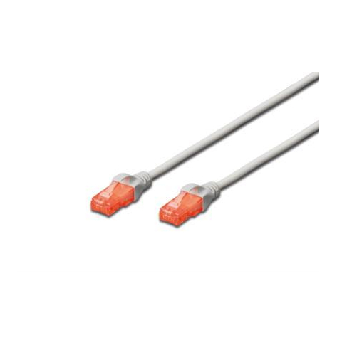 Kabel DIGITUS DK-1617-100 patch cord UTP CAT.6 szary 10m LSOH
