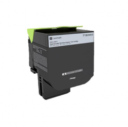 Toner LEXMARK 71B2XK0 black zwrotny | 8 000 str. | CS517de / CX517de