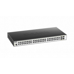 Switch sieciowy zarządzalny D-Link DGS-3000-52X 48 portów 1000BaseT (RJ45), 4 porty 10GB SFP+