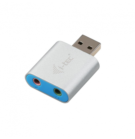 Karta dźwiękowa ITEC U2AMETAL i-tec USB Metal Mini Audio Adapter