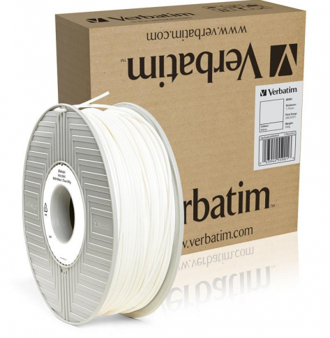 Filament  VERBATIM 55901 VERBATIM / BVOH / BIAŁY / 1,75 mm / 0,5 kg