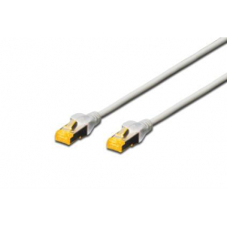 Kabel DIGITUS DK-1644-A-005 patch-cord S-FTP CAT.6A szary 0,5m