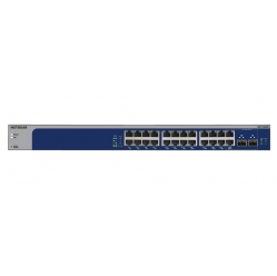 Switch smart zarządzalnhy NETGEAR XS724EM-100EUS 24-porty - 22 porty 100/1000/2.5G/5G/10GBase-T 2 porty combo 10 Gigabit SFP+