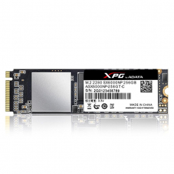 Dysk SSD Adata SX6000 SSD 256GB  PCIe Gen3 x2  Read/Write 1000/800Mb/s
