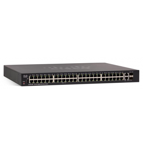 Switch zarządzalny Cisco SG250-50P 48 portów 1000BaseT (RJ45) 2 porty MiniGBIC (SFP)