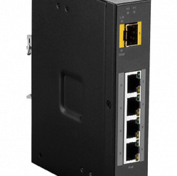 Switch sieciowy niezarządzalny D-Link DIS-100G-5PSW 4 porty 10/100/1000Base (4 PoE) 1 port 100/1000BaseSFP