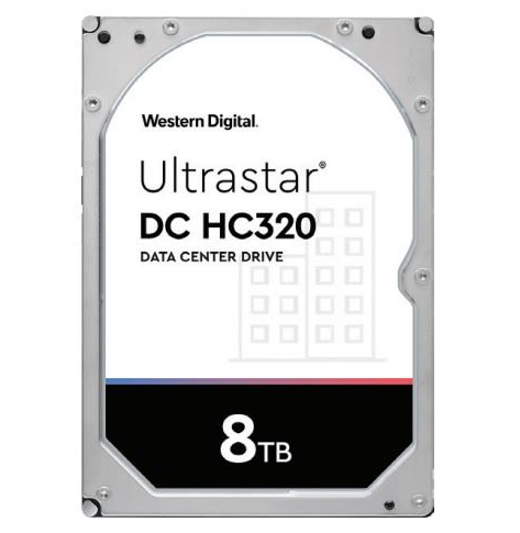 Dysk serwerowy Western Digital Ultrastar DC HC320, 3.5, 8TB, SATA/600   WD8003FRYZ