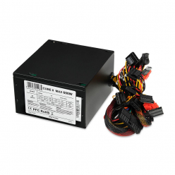 Zasilacz I-BOX CUBE II ATX 600W APFC 12 CM FAN BLACK EDITION
