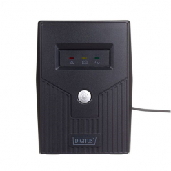 UPS DIGITUS Line-Ineractive LED, 600VA/360W, AVR, 2xSCHUKO,USB, RJ11