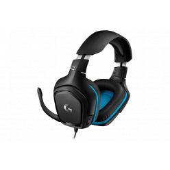 Słuchawki gamingowe Logitech G432 7.1 Surround - Black/Blue - USB