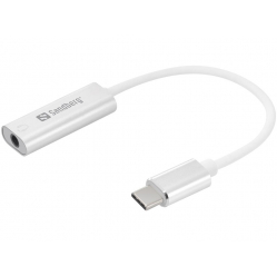 Adapter Sandberg audio USB-C.