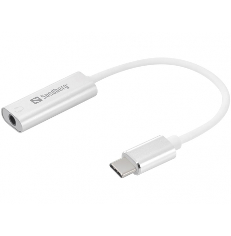 Adapter Sandberg audio USB-C.