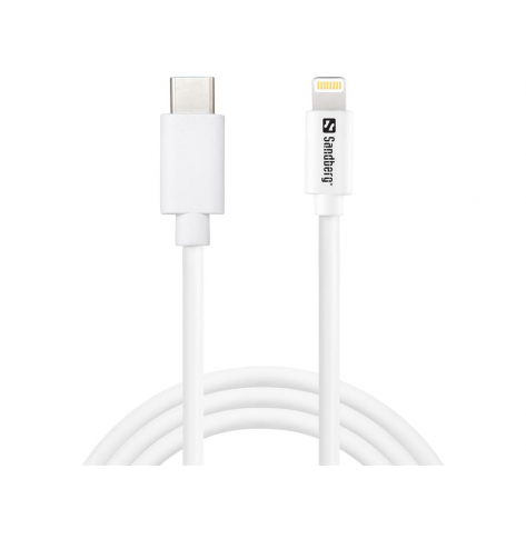 SANDBERG 136-25 Sandberg kabel USB-C - Lightning MFI 1M