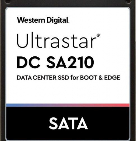 Dysk serwerowy Digital Utrastar SA210 SSD 2.5 960GB SATA/600, 510/475 MB/s, 7mm