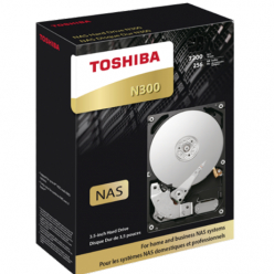 Dysk serwerowy Toshiba N300, 3.5, 12TB, SATA/600, 7200RPM, 256MB cache, BOX