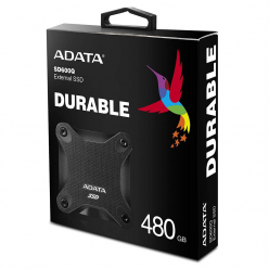 Dysk zewnętrzny Adata SD600Q 480GB 440MB/s USB3.1 black