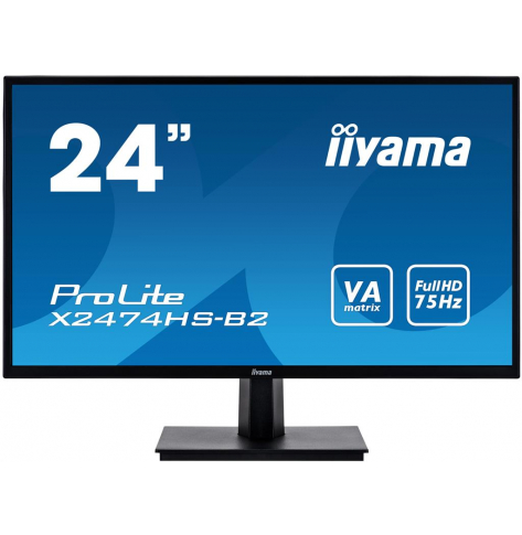 Monitor Iiyama X2474HS-B2 23 6 VA D-Sub HDMI DP głośniki