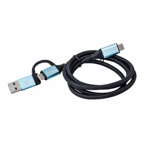Kabel i-tec USB-C do USB-C z adapterem USB 3.0 1m 4K Power Delivery