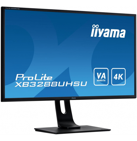 Monitor Iiyama XB3288UHSU-B1 31 5 VA 4K UHD HDMI DP głośniki