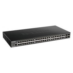 Switch sieciowy zarządzalny D-Link DGS-1250-52X 48-portów 1000BaseT (RJ45) 4 porty 10GB SFP+