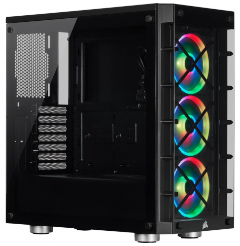 Obudowa Corsair iCue 465X RGB Mid Tower ATX Smart Case, 3xLL120 RGB