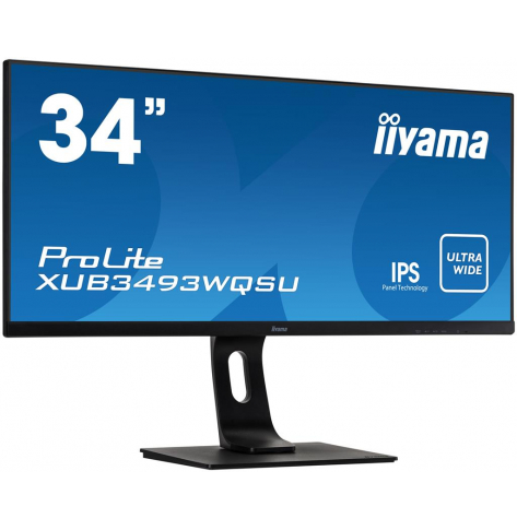 Monitor Iiyama XUB3493WQSU-B1 34 ADS-IPS UWQHD HDMI DP USB głośniki