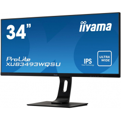 Monitor Iiyama XUB3493WQSU-B1 34 ADS-IPS UWQHD HDMI DP USB głośniki