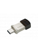 Pamięc USB TRANSCEND 128GB USB3.0 Pen Drive OTG Type A&C Silver