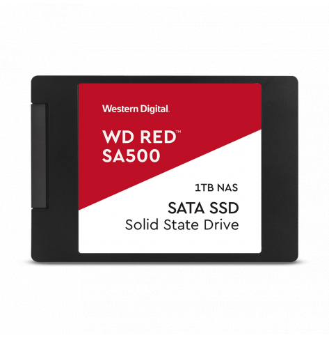 Dysk SSD WD Red SA500 NAS 2.5 1TB SATA/600  560/530 MB/s  7mm  3D NAND