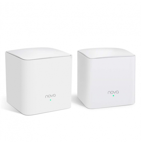 Router TENDA MW5S 2-pack Tenda Nova MW5 AC1200 Mesh 2-pack Mesh5 & Mesh3f