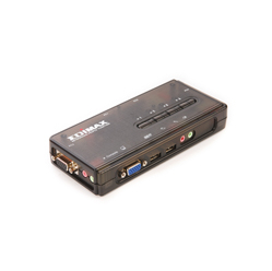 Switch Edimax EK-UAK4 KVM USB SOHO dla 4 komputerów (kable w zestawie)